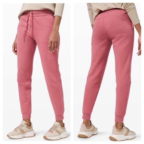 lululemon athletica Pants - Lululemon HR Scuba Joggers in Pink